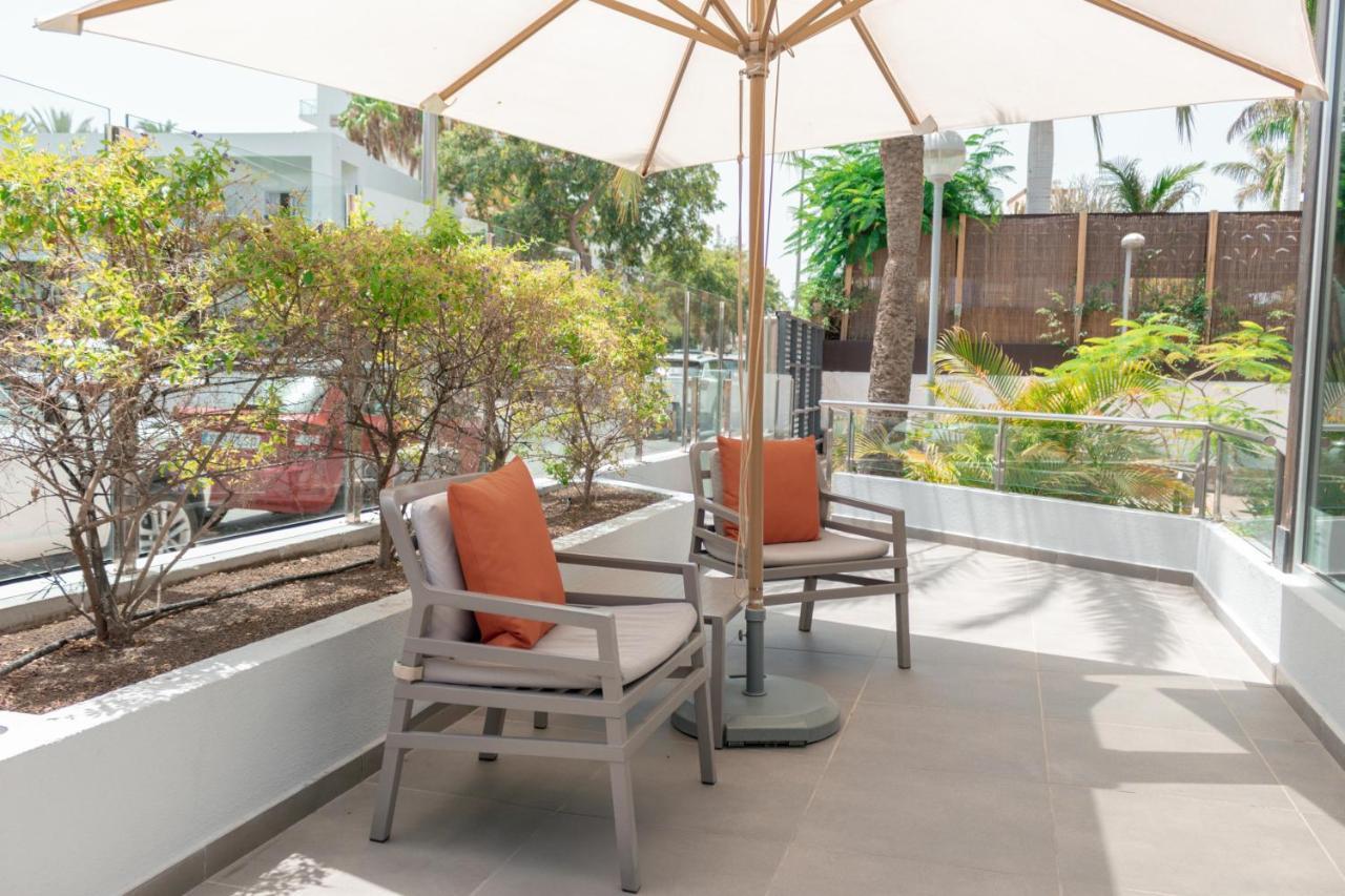 Apartamentos El Palmar ปลายา เดล อิงเกลส ภายนอก รูปภาพ