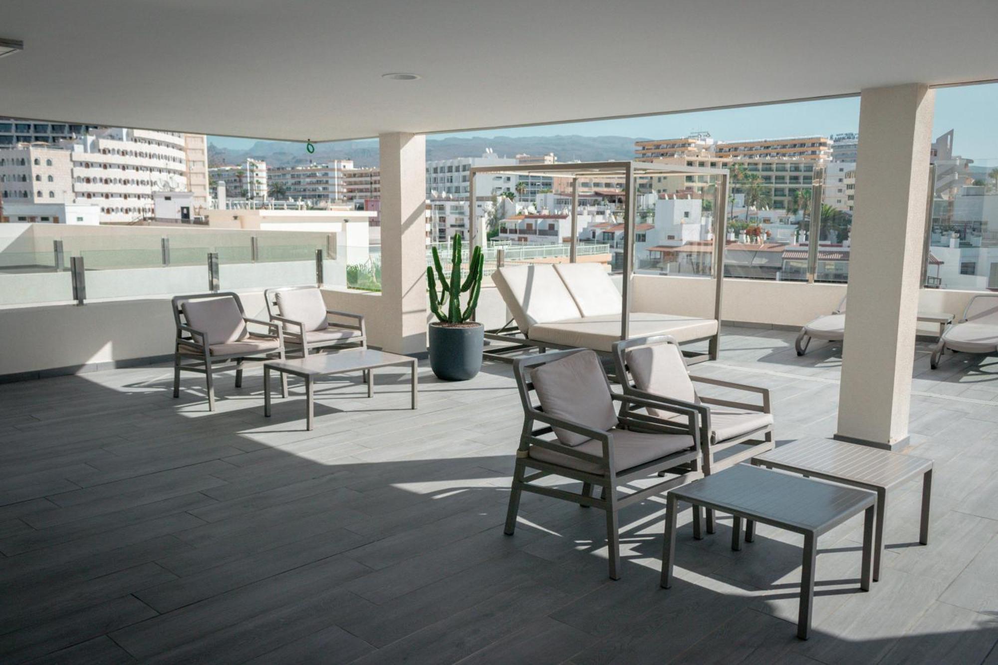 Apartamentos El Palmar ปลายา เดล อิงเกลส ภายนอก รูปภาพ
